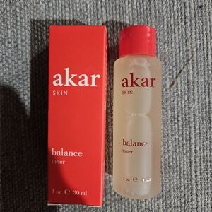 Akar Skin Balance Toner 1 Oz New NIB